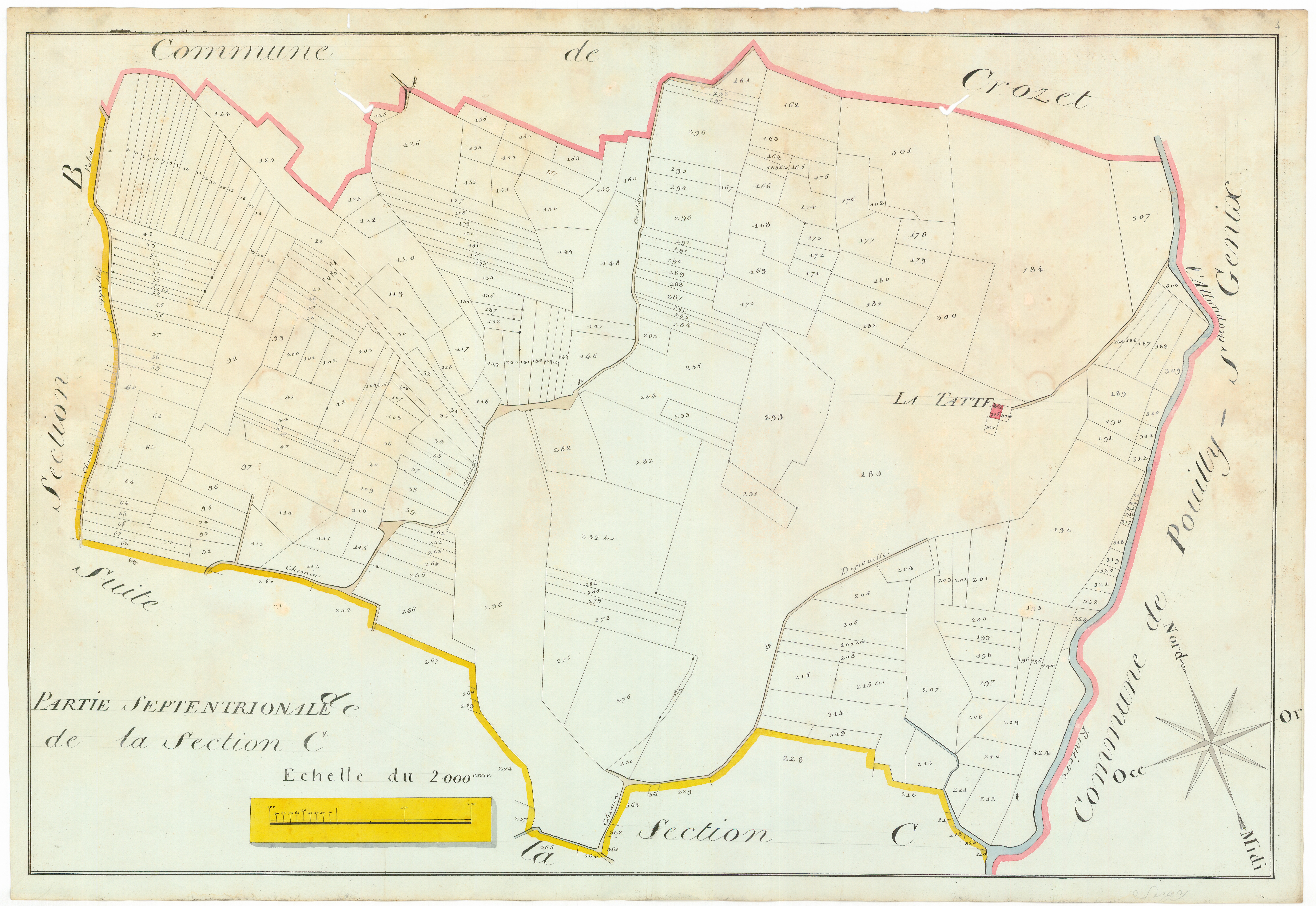 Sergy - 3 P 10100-5 - 3 P 10100-5 -  Feuille 1  (1807)