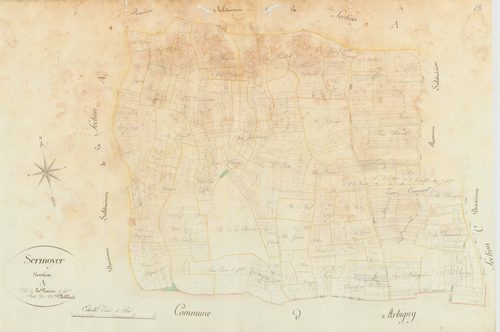 Sermoyer - 3 P 10137-4 - 3 P 10137-4 -  Feuille 3  (1812)