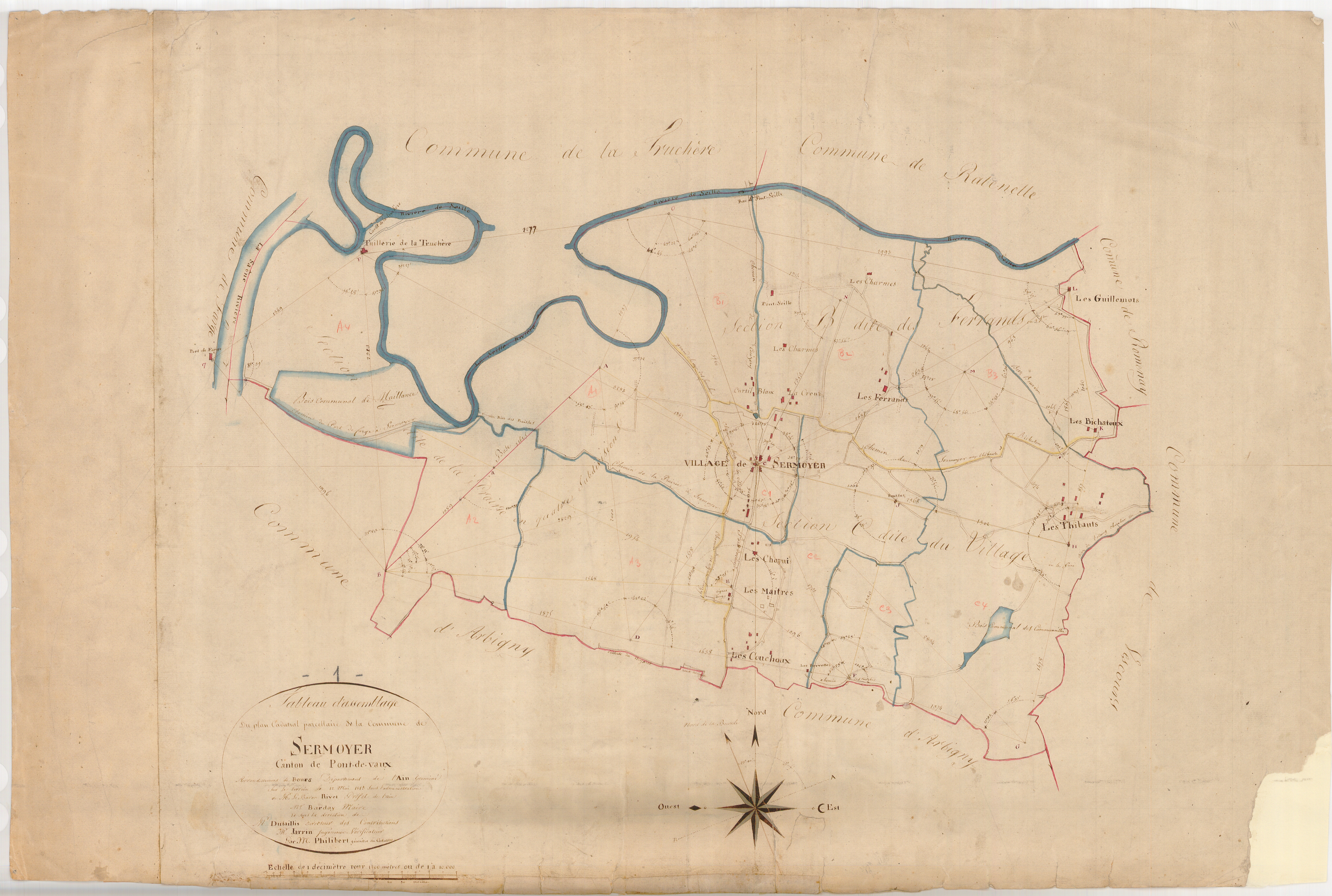 Sermoyer - 3 P 8953 - 3 P 8953 - Tableau d'assemblage (1813)