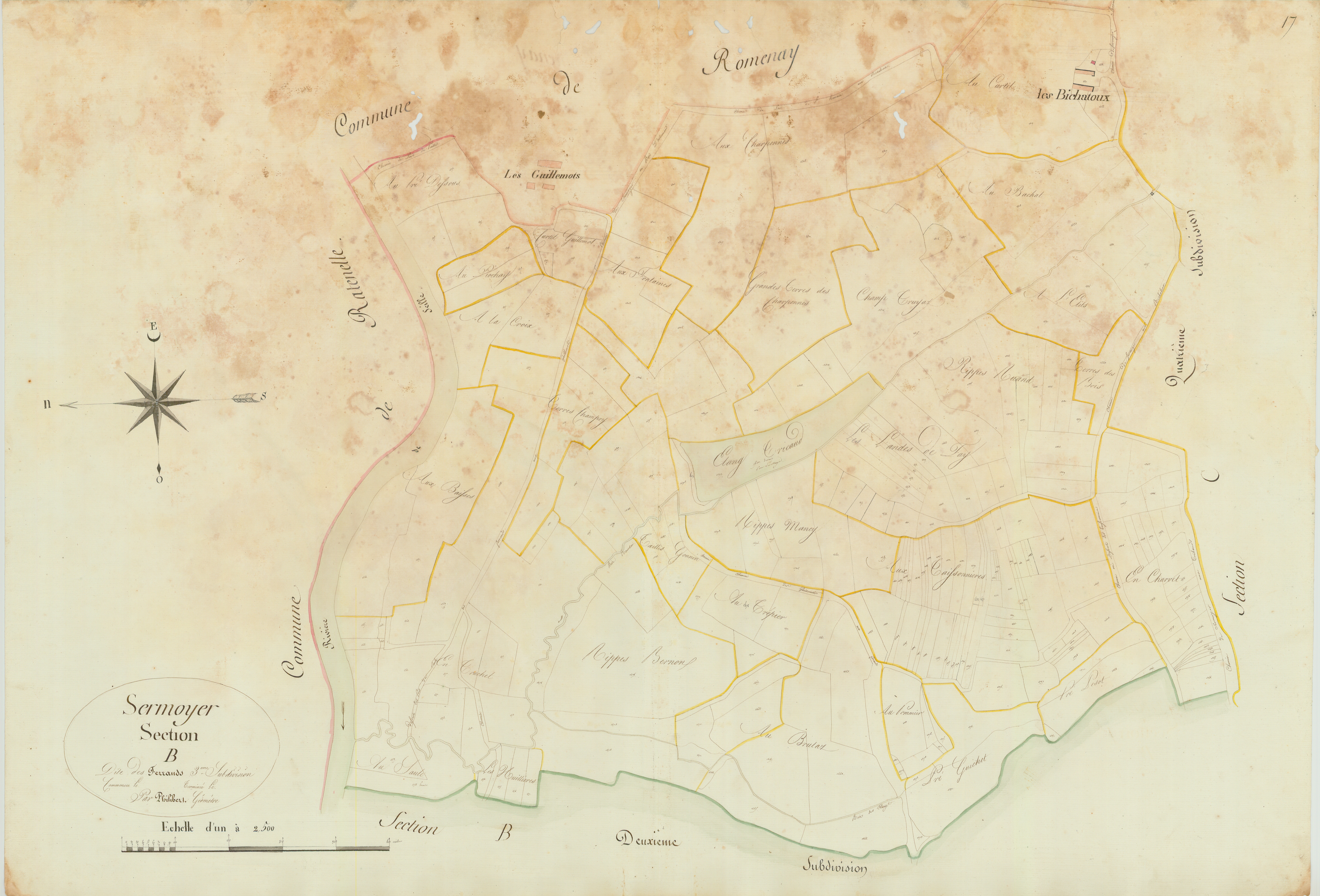 Sermoyer - 3 P 10137-8 - 3 P 10137-8 - Feuille 3 (1812)