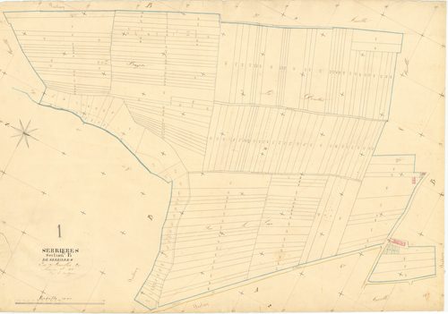 Serrières-de-Briord - 3 P 8977 - 3 P 8977 -  Feuille 2  (1840)