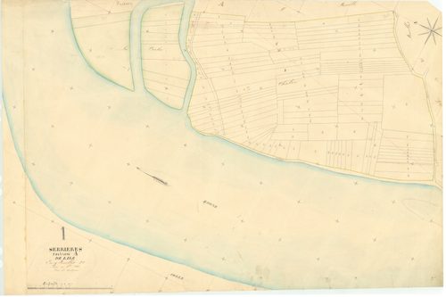 Serrières-de-Briord - 3 P 8967 - 3 P 8967 -  Feuille 2  (1840)