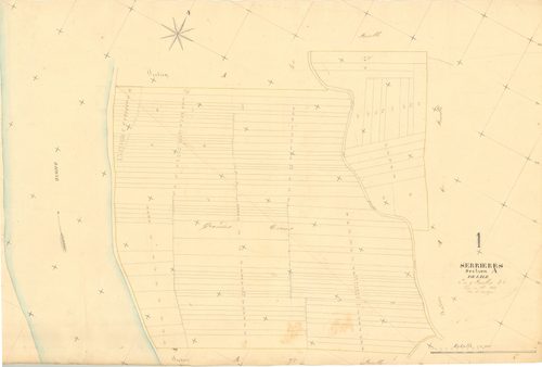 Serrières-de-Briord - 3 P 8970 - 3 P 8970 -  Feuille 5  (1840)