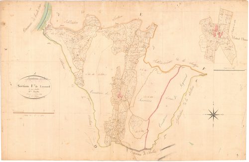Serrières-sur-Ain - 3 P 6994 - 3 P 6994 -  Feuille 2  (1819-1846)