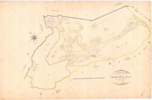 Serrières-sur-Ain - 3 P 6986 - 3 P 6986 -  Feuille 1  (1819-1846)
