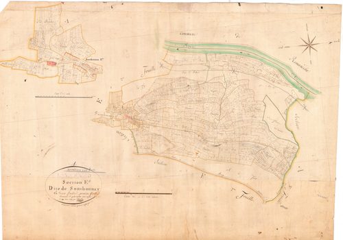 Serrières-sur-Ain - 3 P 6990 - 3 P 6990 -  Feuille 1  (1819-1846)