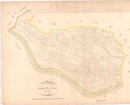 Serrières-sur-Ain - 3 P 6989 - 3 P 6989 -  Feuille 4  (1819-1846)