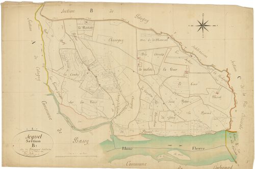 Seyssel - 3 P 9003 - 3 P 9003 -  Feuille 1  (1814)