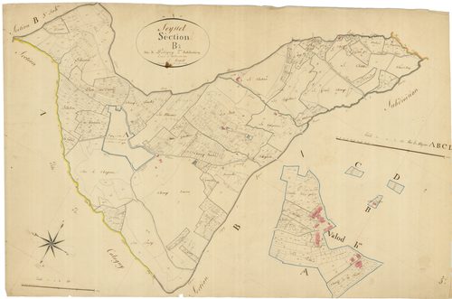 Seyssel - 3 P 9004 - 3 P 9004 -  Feuille 2  (1814)