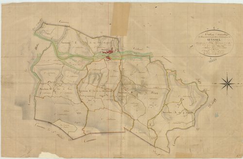 Seyssel - 3 P 9000 - 3 P 9000 -  Tableau d'assemblage  (1814)