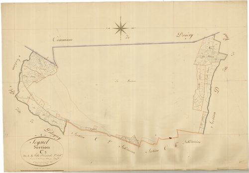 Seyssel - 3 P 9009 - 3 P 9009 -  Feuille 3  (1814)