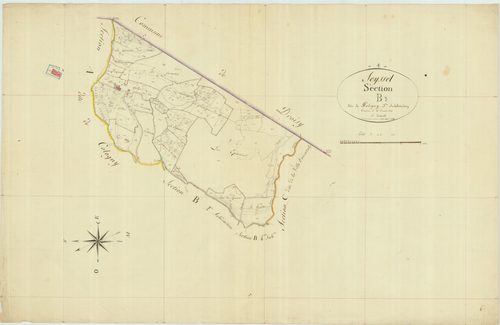 Seyssel - 3 P 9005 - 3 P 9005 -  Feuille 3  (1814)