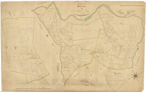 Seyssel - 3 P 9001 - 3 P 9001 -  Feuille 1  (1814)