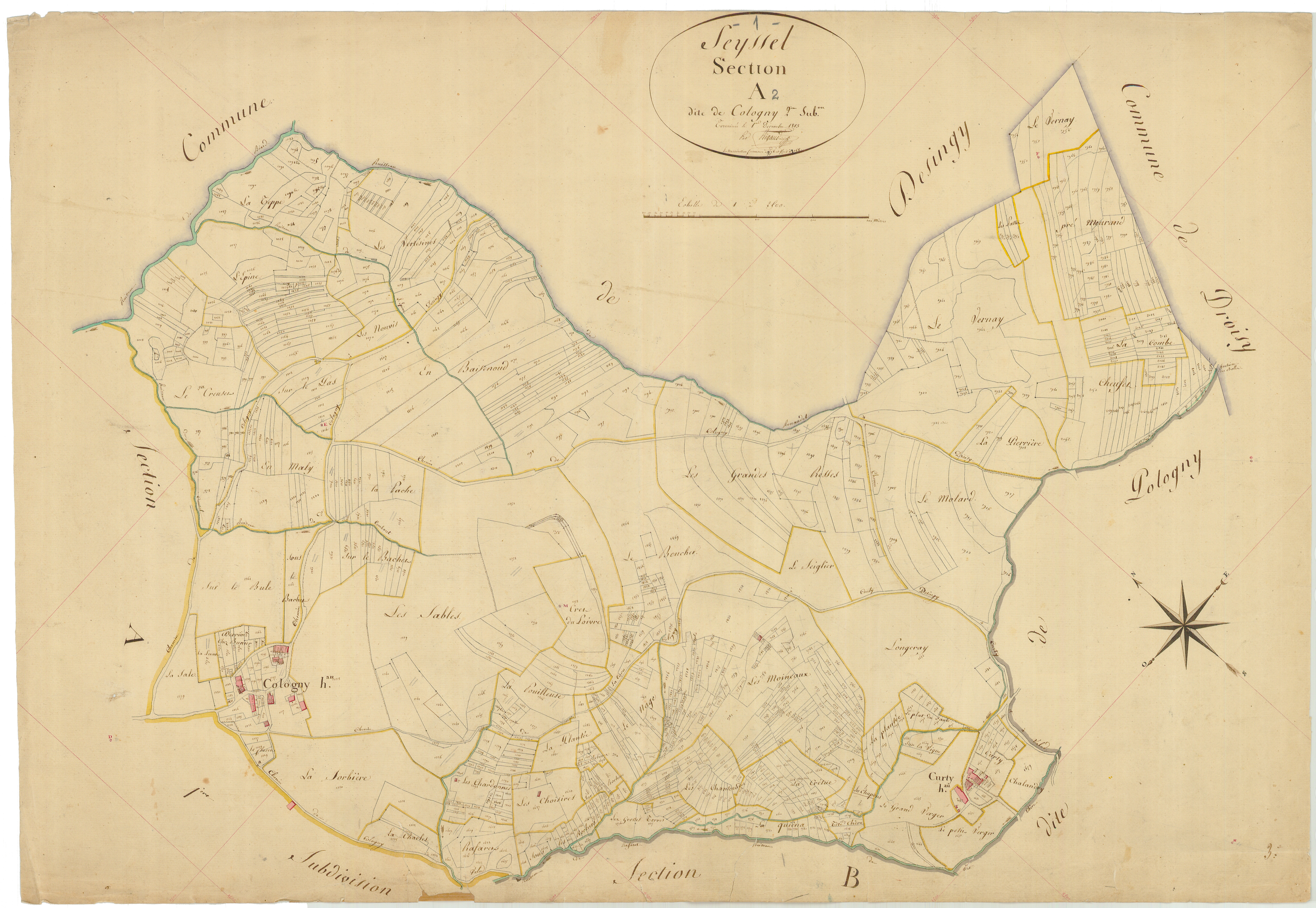 Seyssel - 3 P 9002 - 3 P 9002 - Feuille 2 (1814)