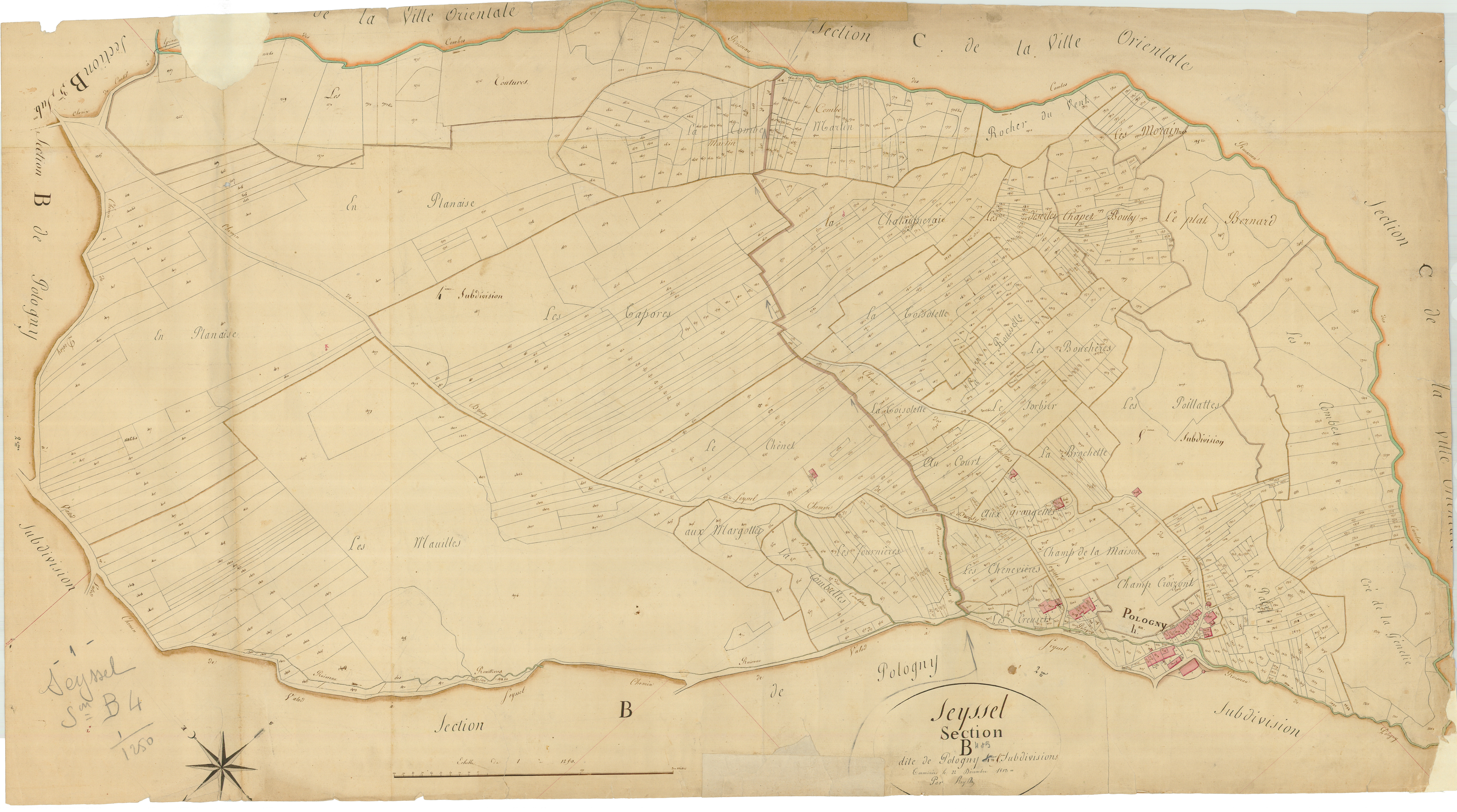 Seyssel - 3 P 9006 - 3 P 9006 - Feuille 4 (1814)
