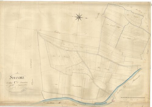 Simandre-sur-Suran - 3 P 9027 - 3 P 9027 -  Feuille 2  (1826)