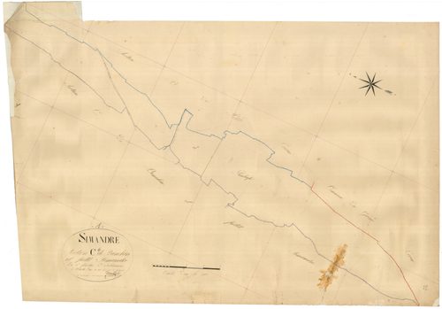 Simandre-sur-Suran - 3 P 9031 - 3 P 9031 -  Feuille 6  (1826)