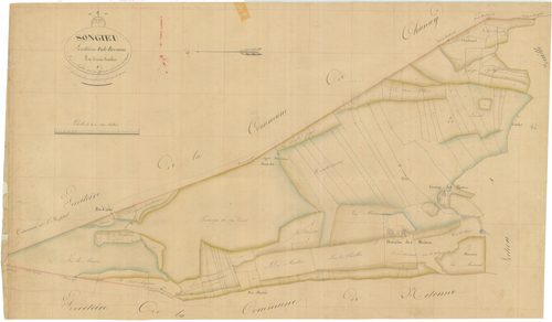 Songieu (Haut Valromey, Ain, France ; ancienne commune) - 3 P 9045 - 3 P 9045 -  Feuille 1  (1831)