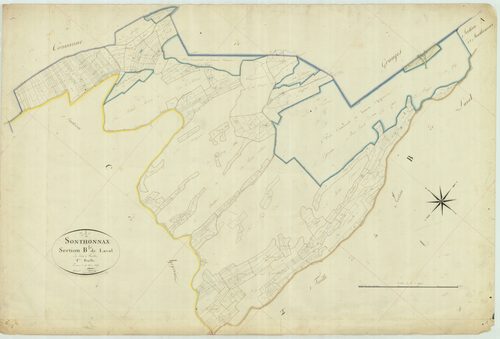 Sonthonnax-la-Montagne - 3 P 9065 - 3 P 9065 -  Feuille 1  (1818)