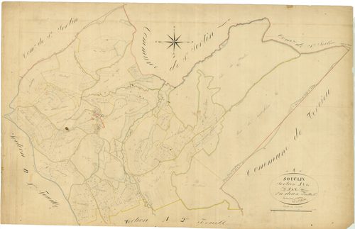 Souclin - 3 P 9070 - 3 P 9070 -  Feuille 1  (1826)