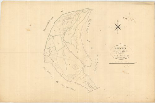 Souclin - 3 P 9080 - 3 P 9080 -  Feuille 2  (1826)