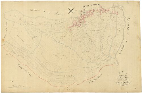 Souclin - 3 P 9074 - 3 P 9074 -  Feuille 3  (1826)