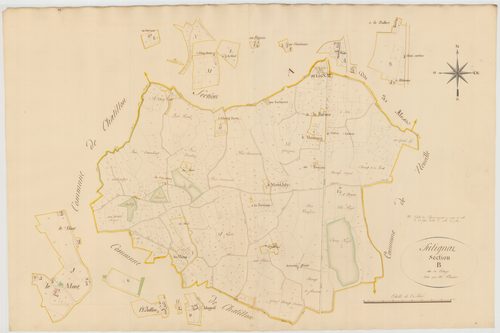 Sulignat - 3 P 10156-3 - 3 P 10156-3 -  Feuille 1  (1811)