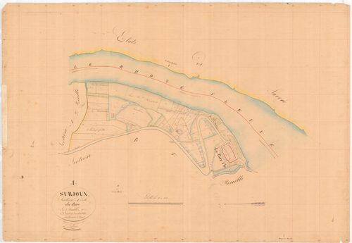 Surjoux - 3 P 9089 - 3 P 9089 -  Feuille 3  (1832)