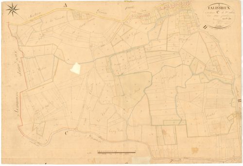Talissieu - 3 P 9105 - 3 P 9105 -  Feuille 2  (1831)