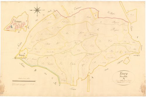Tenay - 3 P 10110-4 - 3 P 10110-4 -  Feuille 3  (1811)
