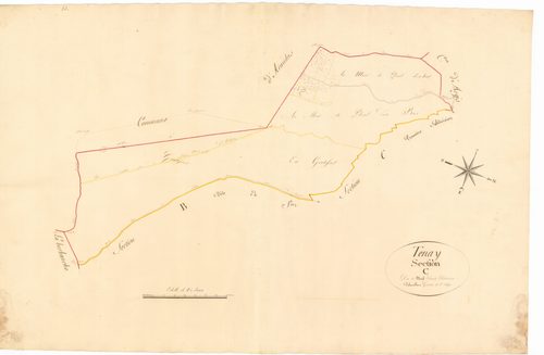 Tenay - 3 P 10110-7 - 3 P 10110-7 -  Feuille 2  (1811)