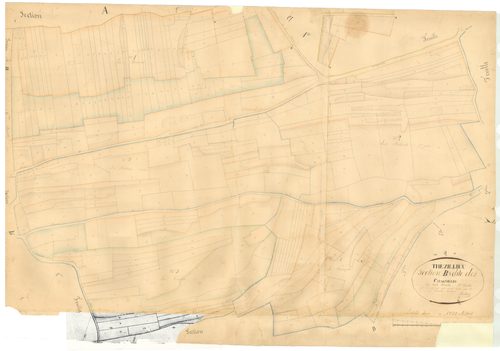 Thézillieu (Plateau d'Hauteville, Ain, France ; ancienne commune) - 3 P 9118 - 3 P 9118 -  Feuille 1  (1838)