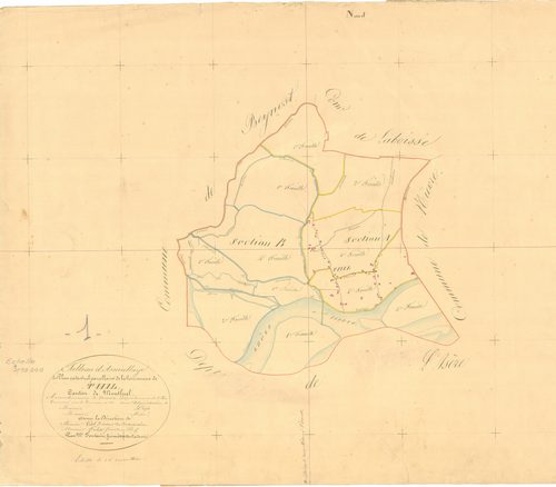 Thil - 1777 W 463-1 - 1777 W 463-1 -  Tableau d'assemblage  (1834)