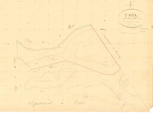 Thil - 1777 W 463-6 - 1777 W 463-6 -  Feuille 5  (1834)
