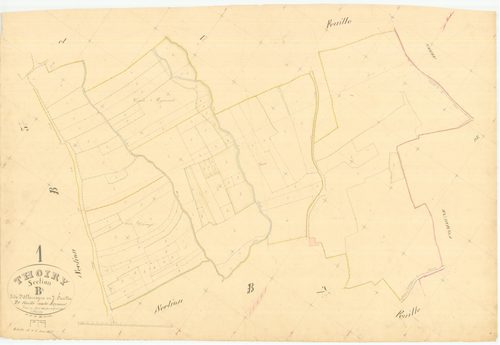 Thoiry - 3 P 9157 - 3 P 9157 -  Feuille 2  (1845)