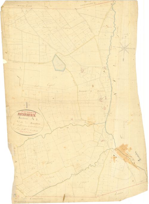 Toussieux - 3 P 8186 - 3 P 8186 -  Feuille 2  (1823-1900)