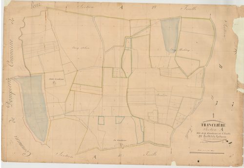 La Tranclière - 3 P 6664 - 3 P 6664 -  Feuille 3  (1844)