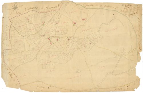 Treffort - 3 P 9253 - 3 P 9253 -  Feuille 3  (1817)