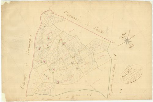 Treffort - 3 P 9254 - 3 P 9254 -  Feuille 4  (1817)