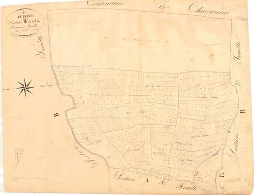 Cuisiat - 3 P 5713 - 3 P 5713 -  Feuille 2  (1825)