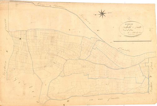 Cuisiat - 3 P 5714 - 3 P 5714 -  Feuille 3  (1825)