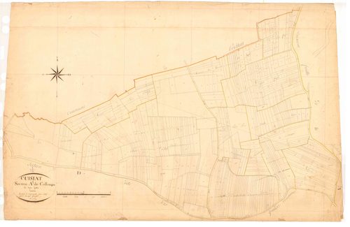 Cuisiat - 3 P 5709 - 3 P 5709 -  Feuille 1  (1825)