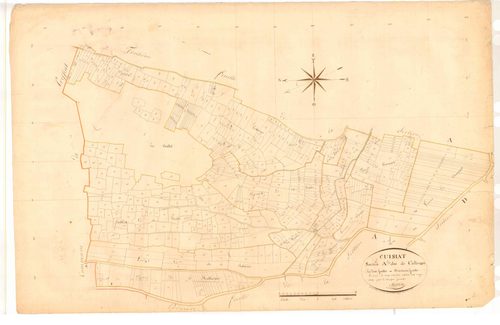 Cuisiat - 3 P 5710 - 3 P 5710 -  Feuille 2  (1825)