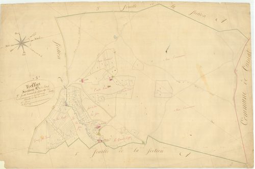 Treffort - 3 P 9252 - 3 P 9252 -  Feuille 2  (1817)