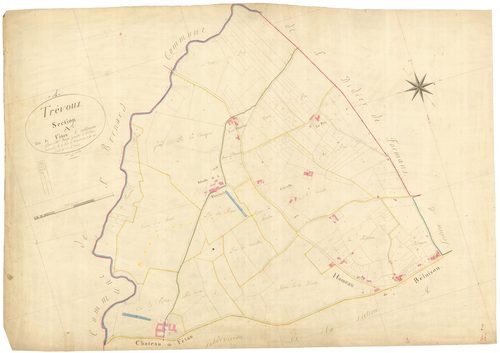 Trévoux - 3 P 9278 - 3 P 9278 -  Feuille 1  (1823)