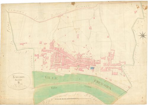 Trévoux - 3 P 9280 - 3 P 9280 -  Feuille 1  (1823)