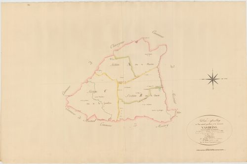 Vandeins - 3 P 10157-1 - 3 P 10157-1 -  Tableau d'assemblage  (1811)