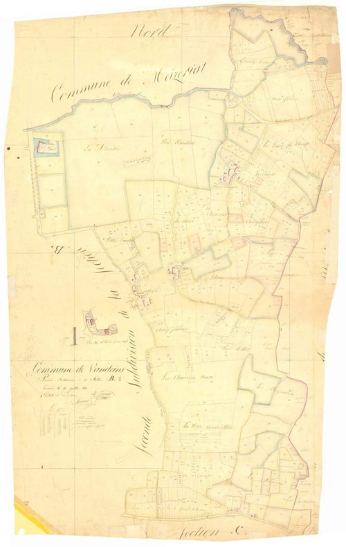 Vandeins - 3 P 9290 - 3 P 9290 -  Feuille 1  (1811)