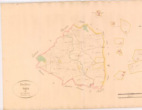 Vandeins - 3 P 10157-6 - 3 P 10157-6 -  Feuille 1  (1811)