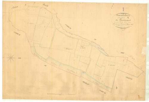 Varambon - 3 P 9294 - 3 P 9294 -  Feuille 1  (1844)